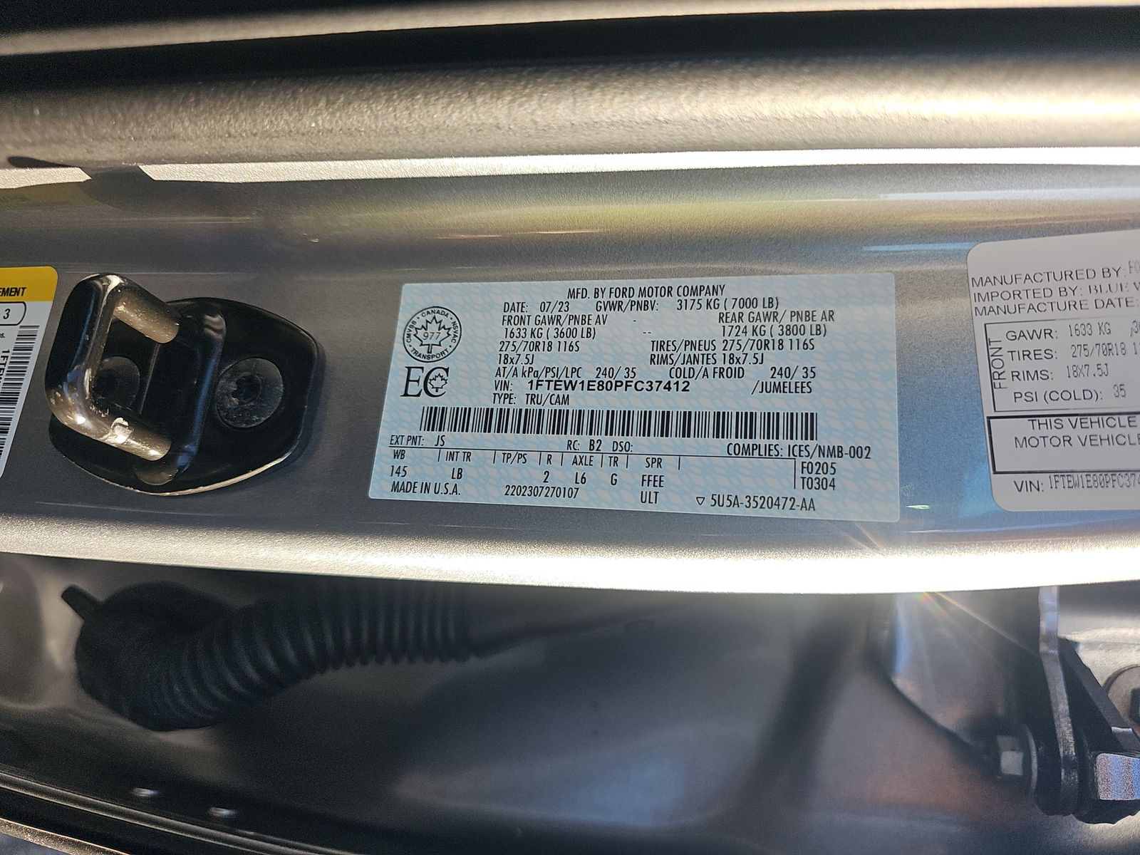 2023 Ford F-150 Tremor AWD