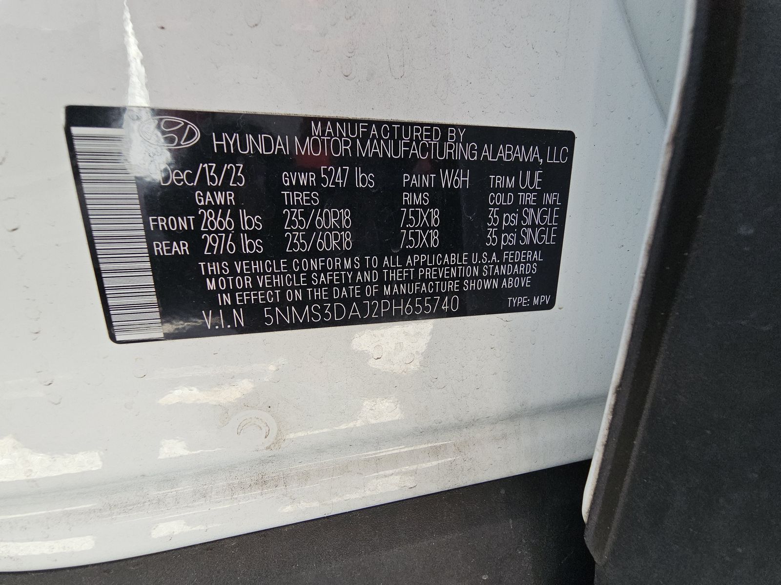 2023 Hyundai Santa Fe SEL AWD