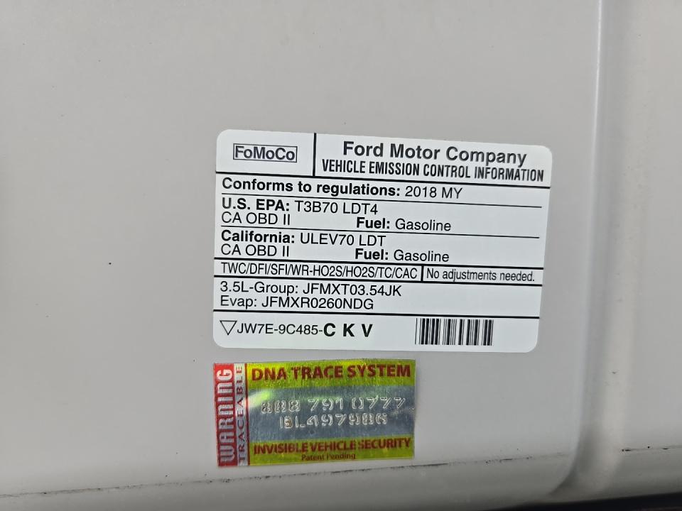 2018 Ford F-150 Platinum AWD