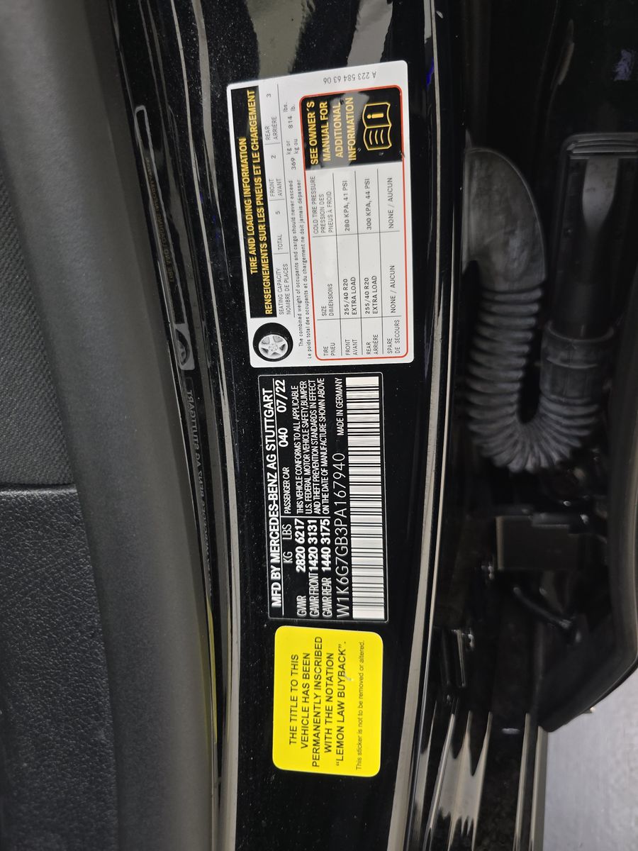 2023 Mercedes-Benz S-Class S 580 AWD