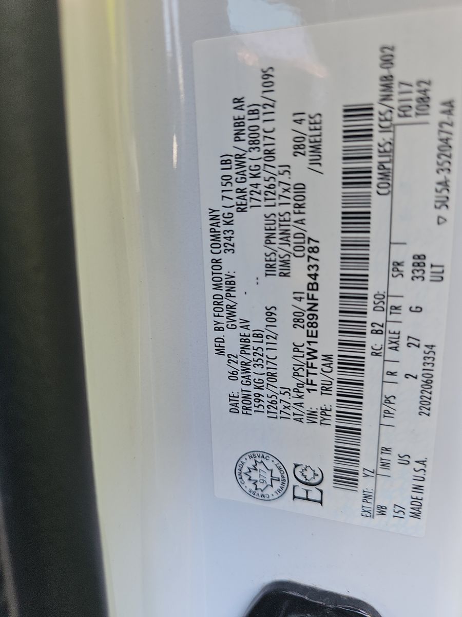 2022 Ford F-150 XLT AWD