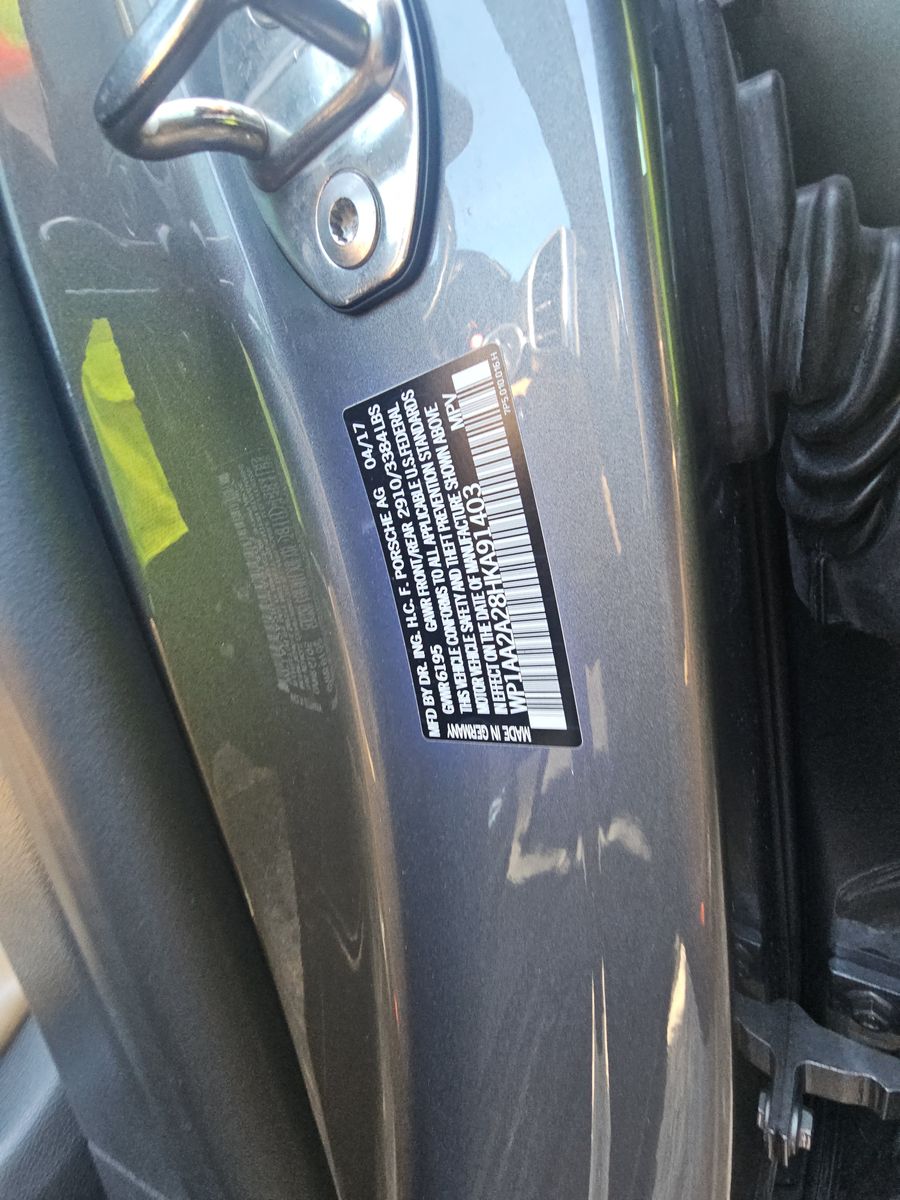 2017 Porsche Cayenne Base AWD