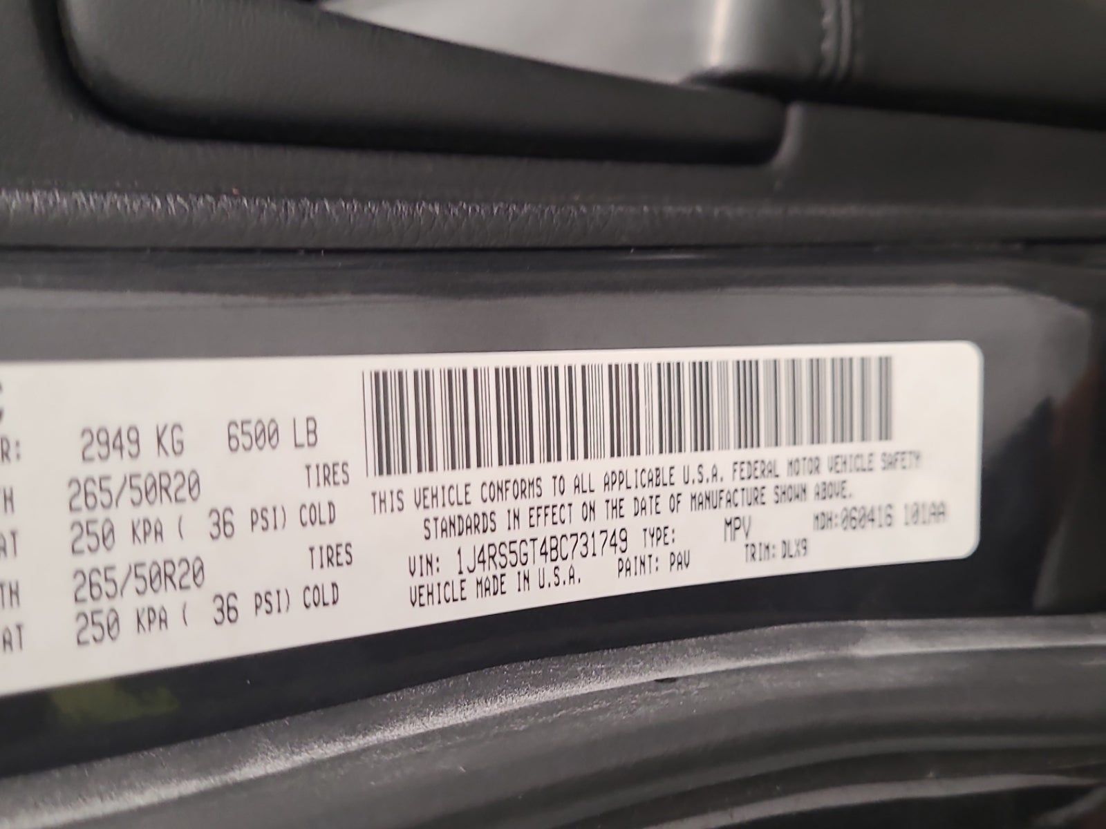 2011 Jeep Grand Cherokee Limited RWD