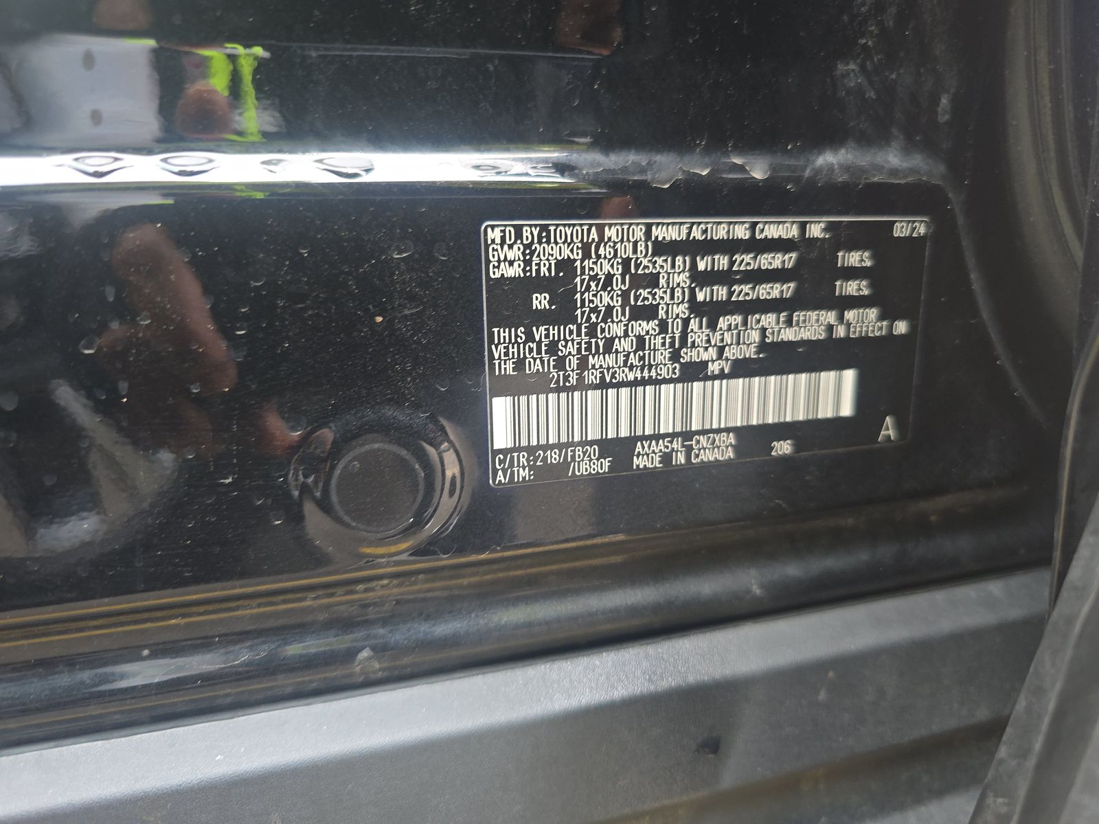 2024 Toyota RAV4 LE AWD