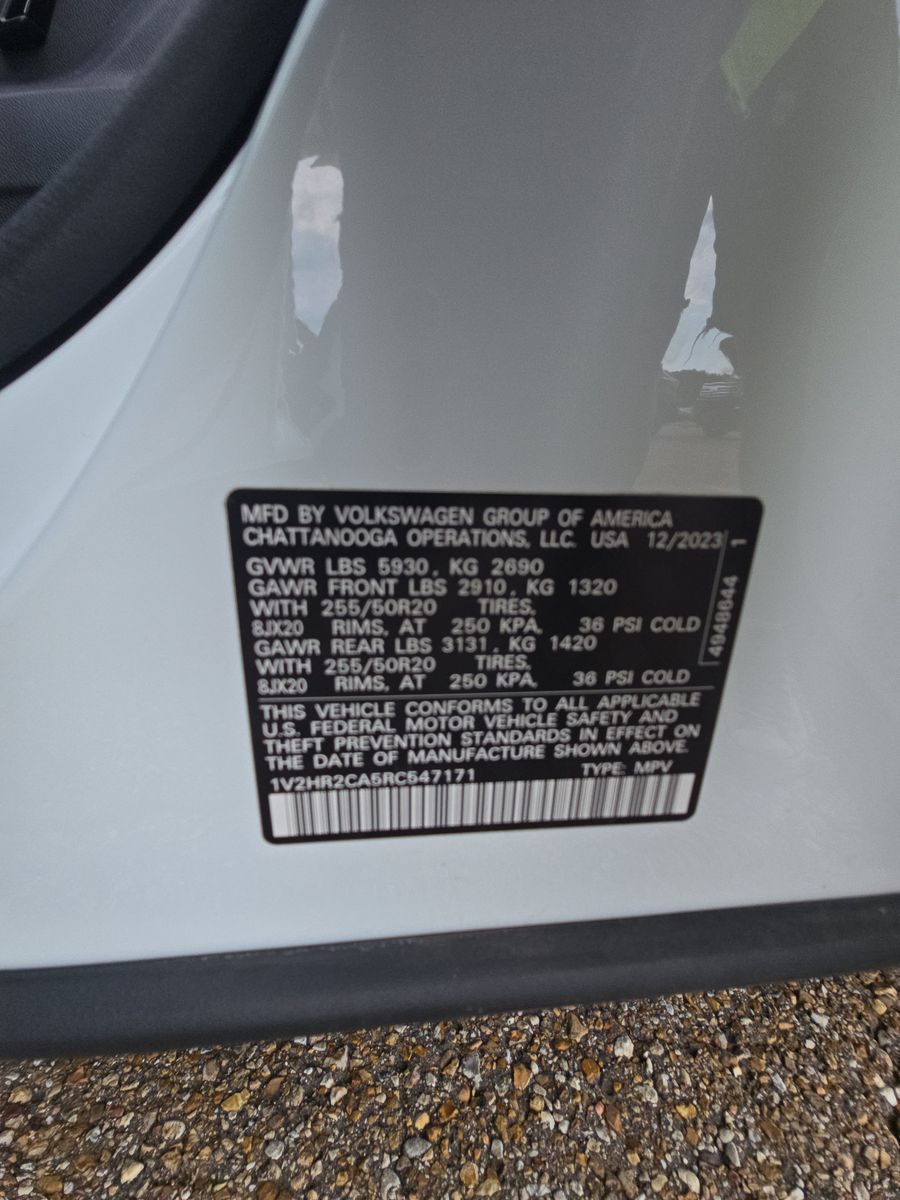 2024 Volkswagen Atlas 2.0T SE AWD