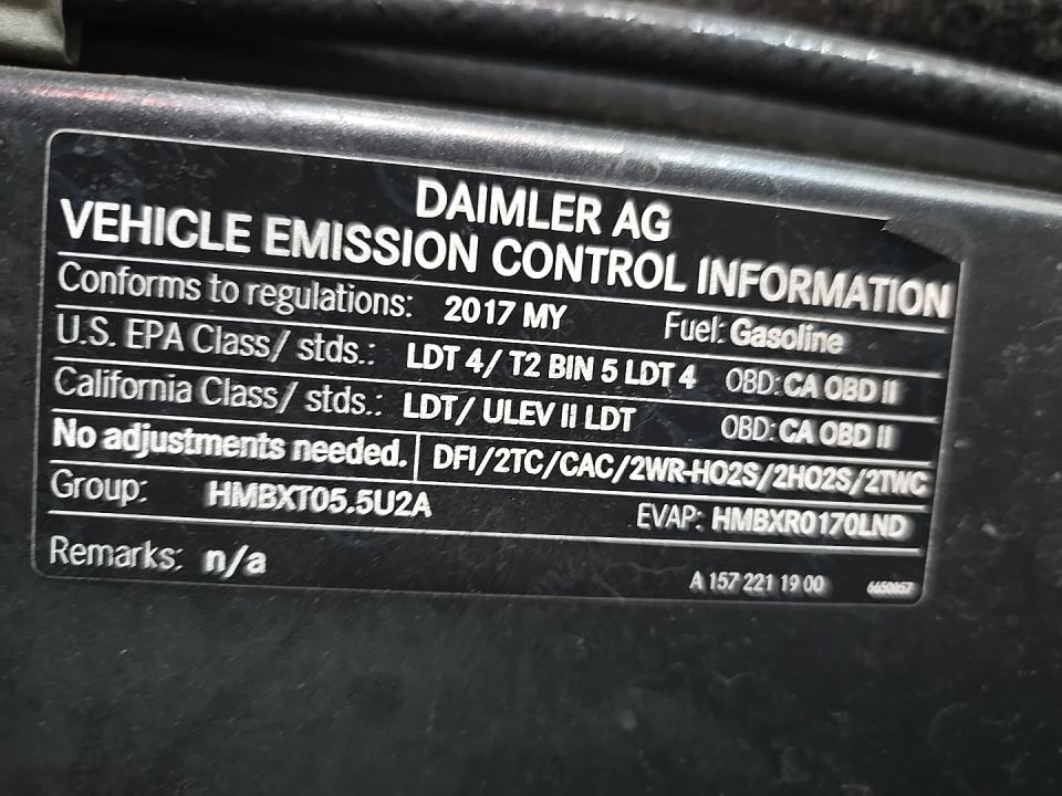 2017 Mercedes-Benz G-Class AMG G 63 AWD