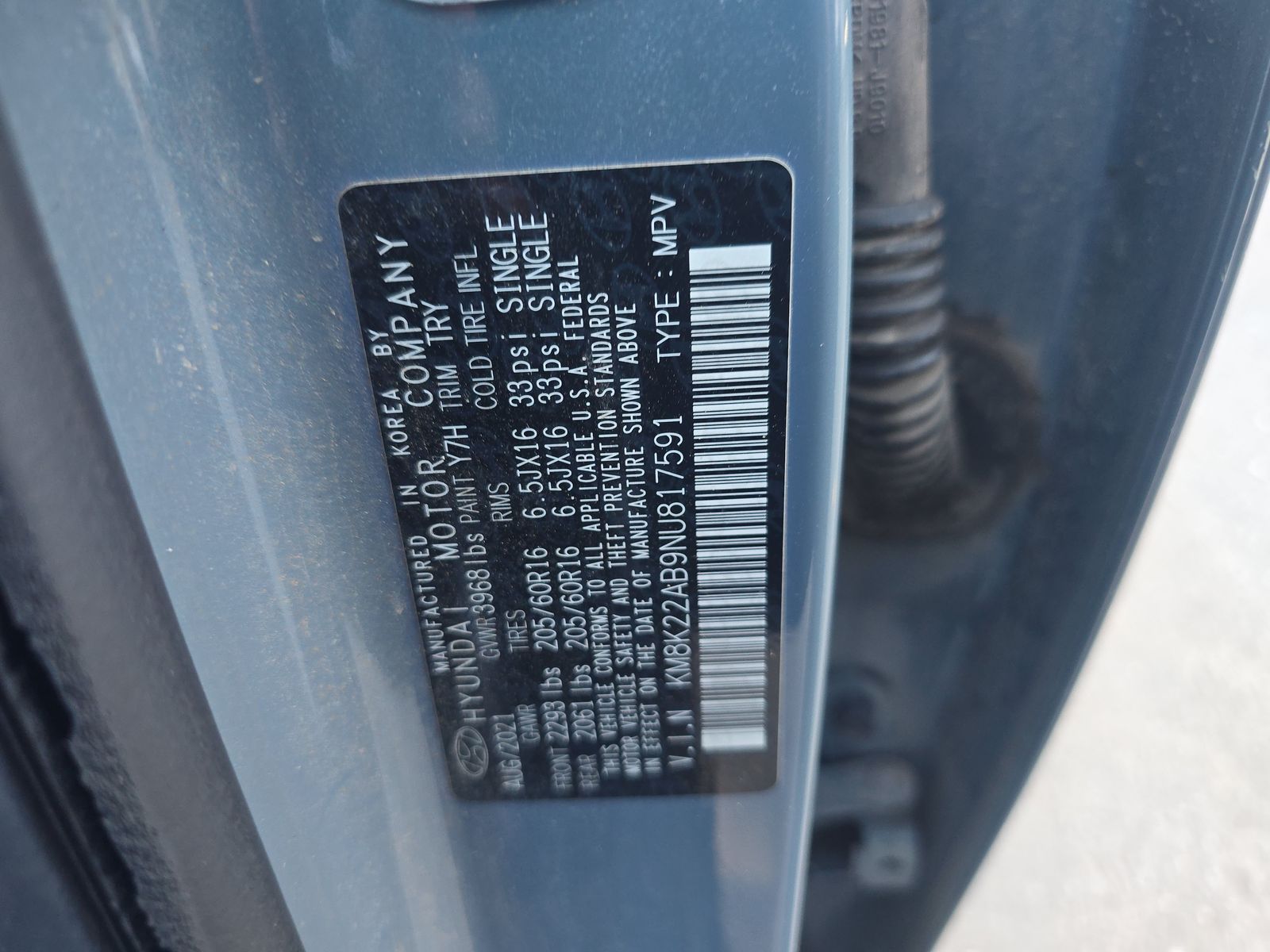 2022 Hyundai Kona SE FWD