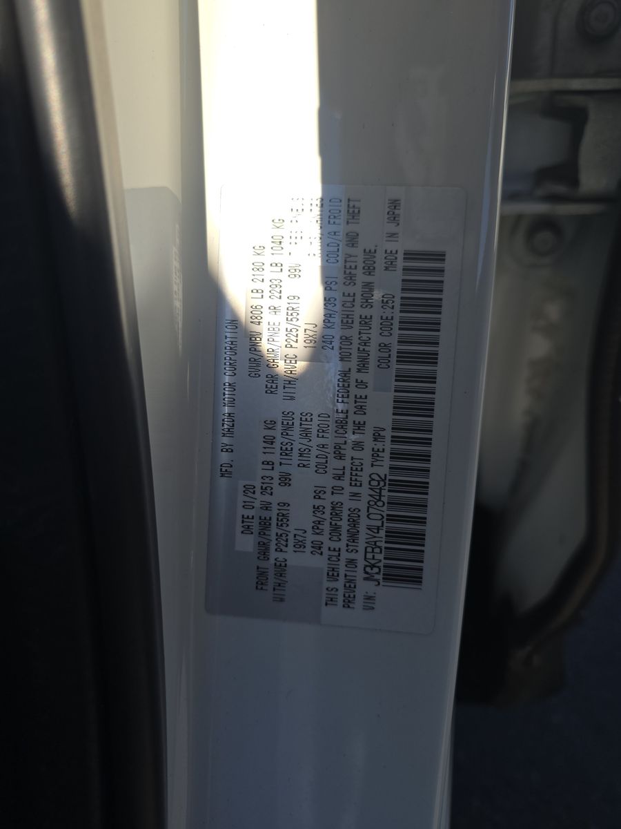 2020 MAZDA CX-5 Grand Touring Reserve AWD