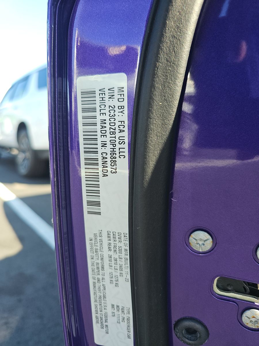 2023 Dodge Challenger R/T RWD