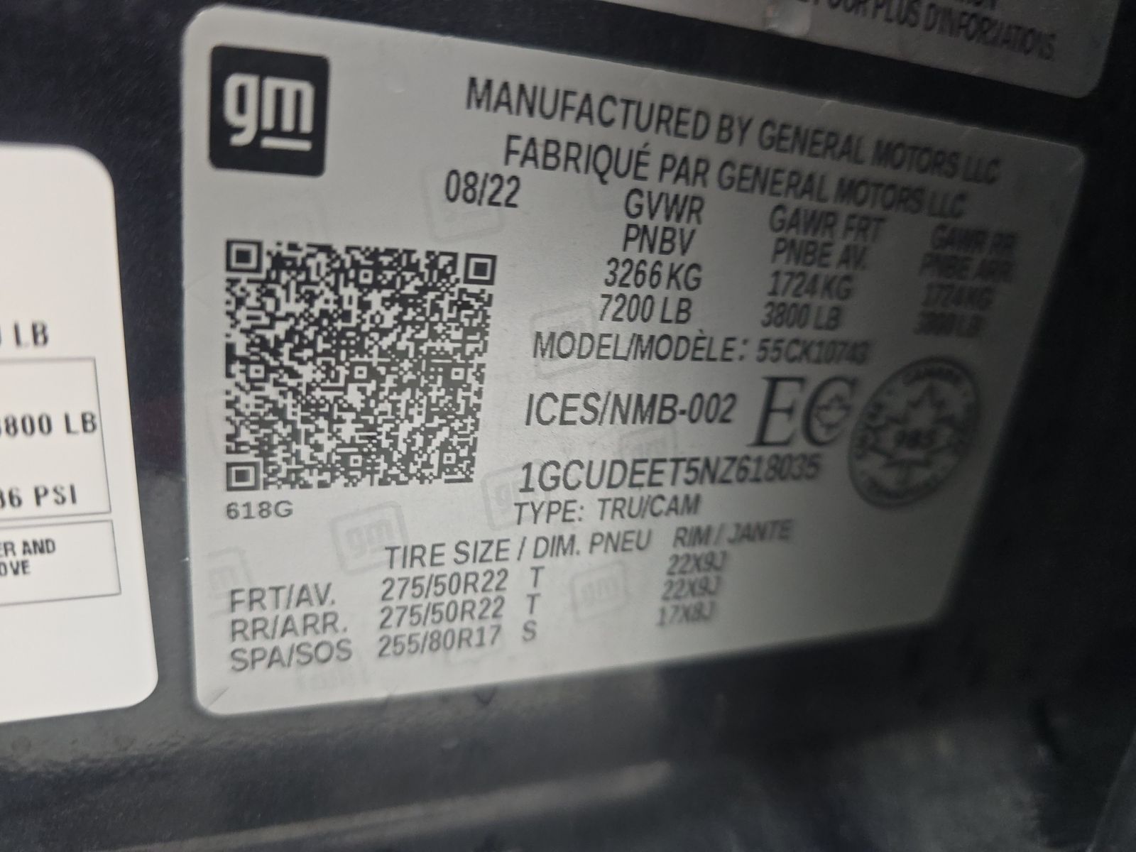 2022 Chevrolet Silverado 1500 RST AWD