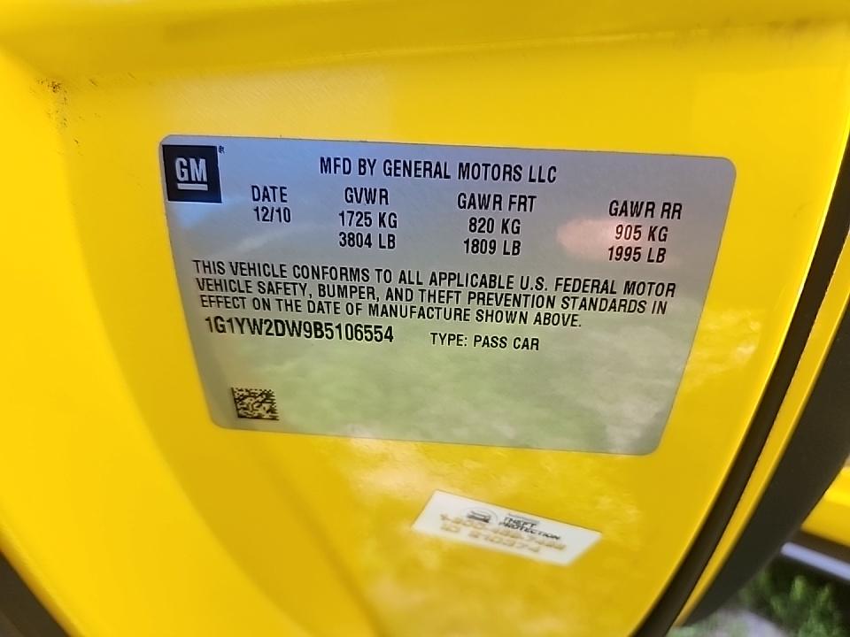 2011 Chevrolet Corvette Z16 Grand Sport RWD