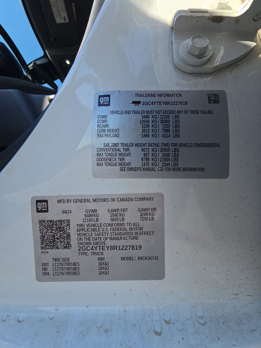 2024 Chevrolet Silverado 3500HD LT AWD