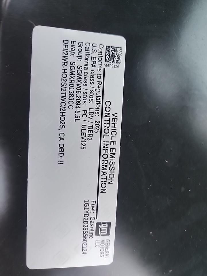 2025 Chevrolet Corvette Z06 RWD