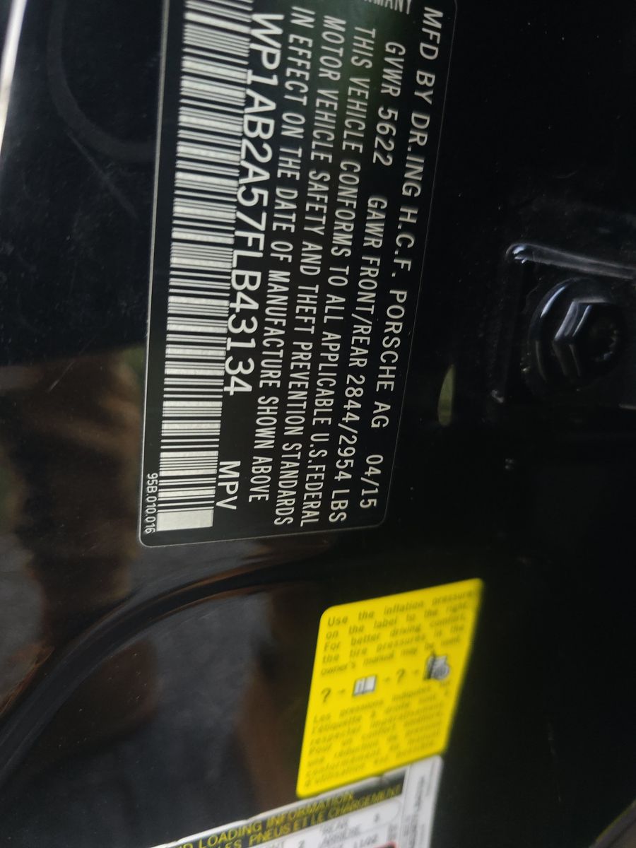 2015 Porsche Macan S AWD