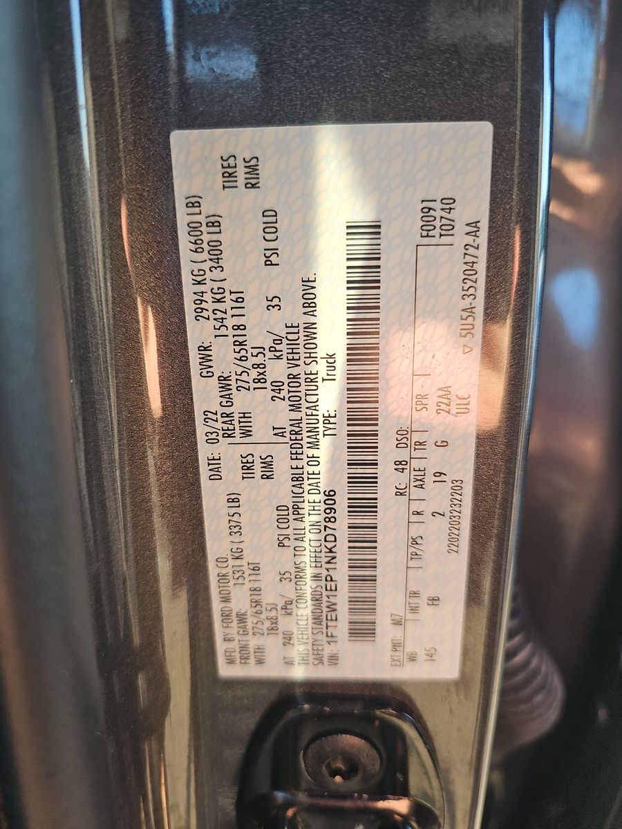 2022 Ford F-150 XLT AWD