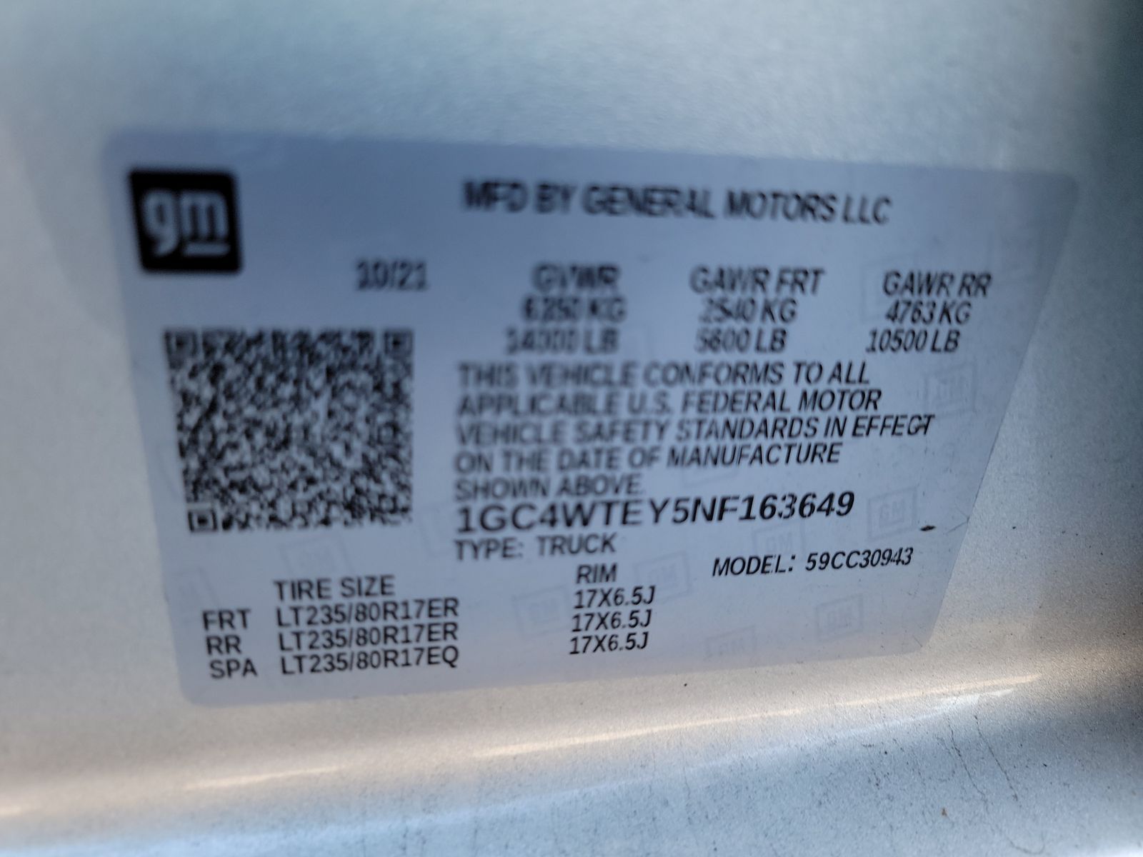 2022 Chevrolet Silverado 3500HD LTZ RWD