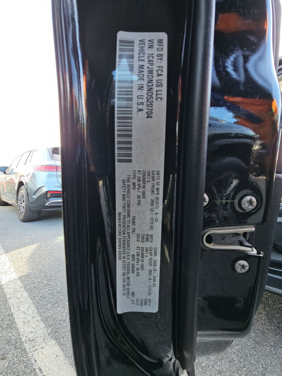 2022 Jeep Cherokee Limited AWD