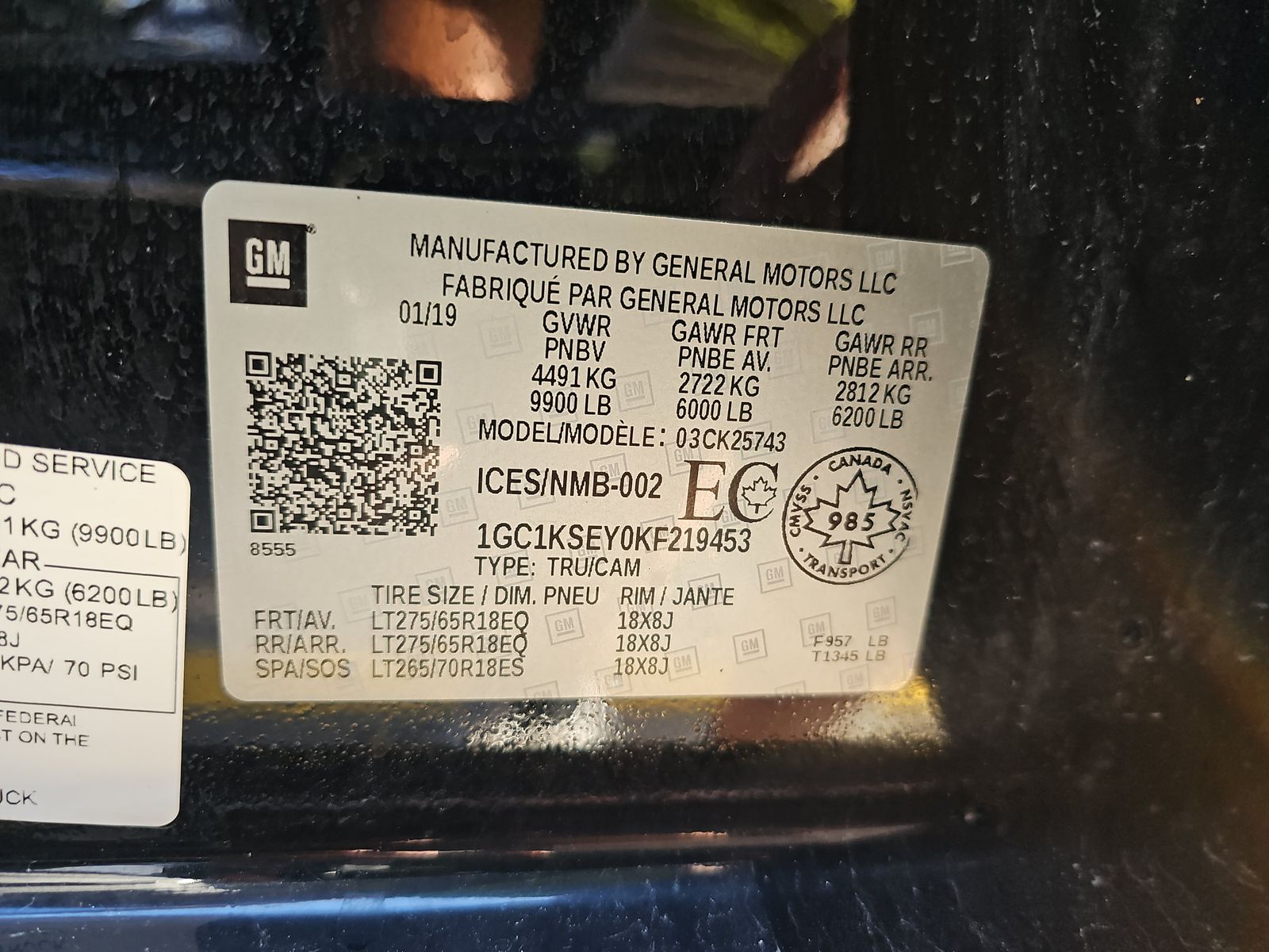 2019 Chevrolet Silverado 2500HD LT AWD