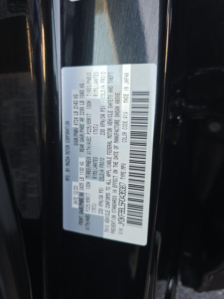 2024 MAZDA CX-5 2.5 S Select Package AWD