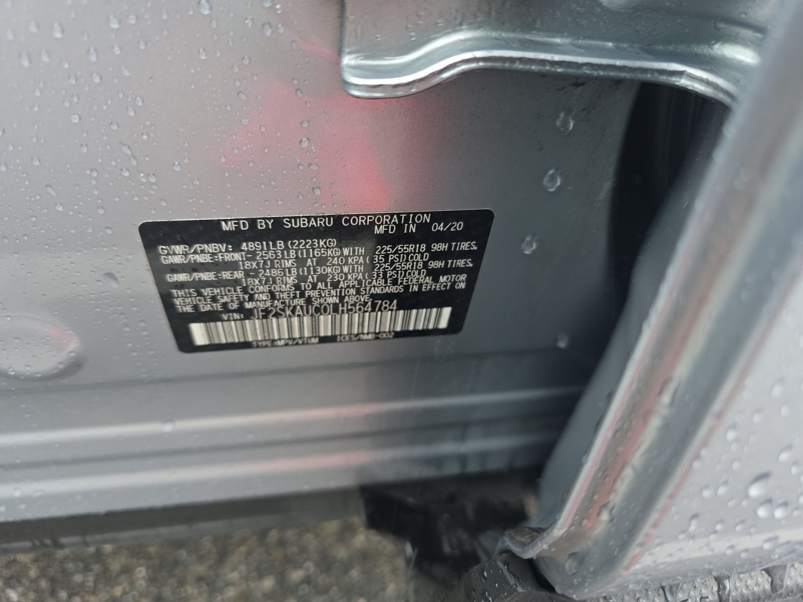 2020 Subaru Forester Limited AWD