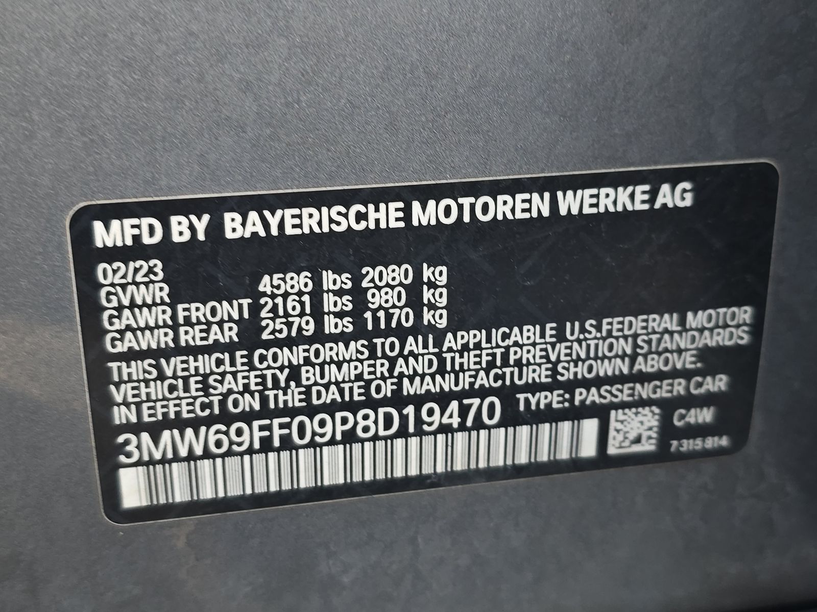 2023 BMW 3 Series 330i RWD