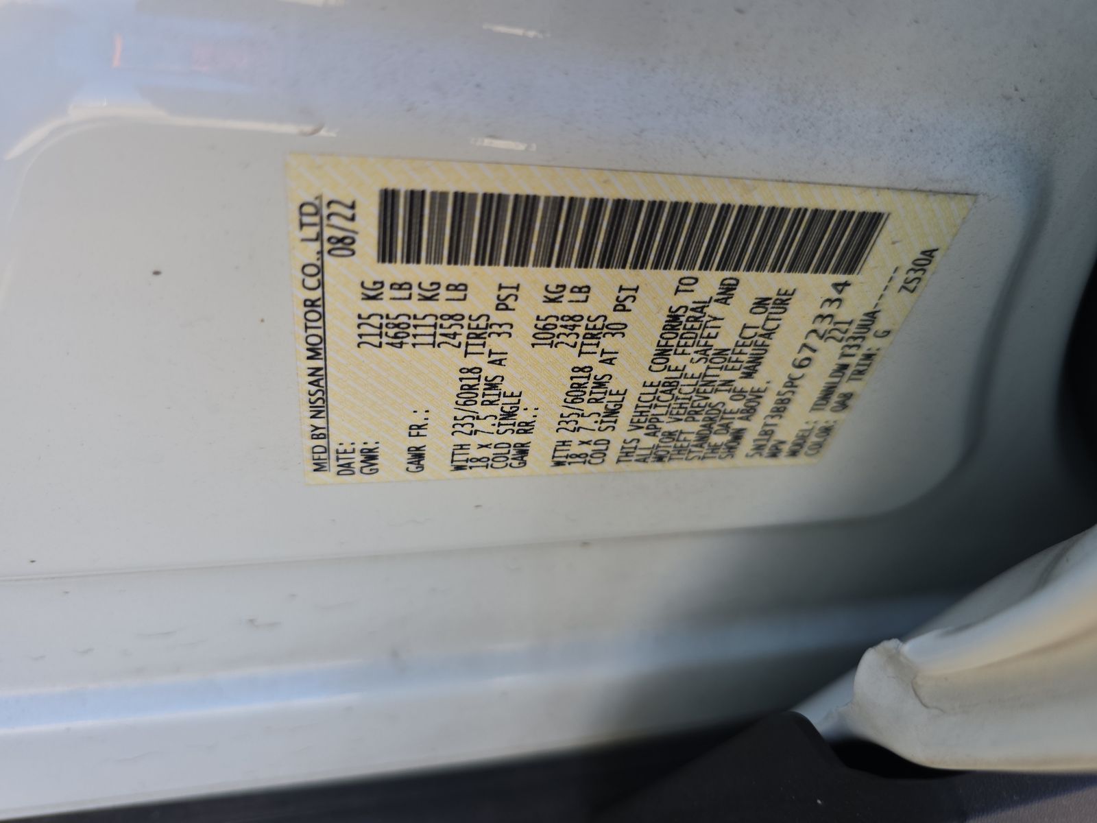 2023 Nissan Rogue SV AWD