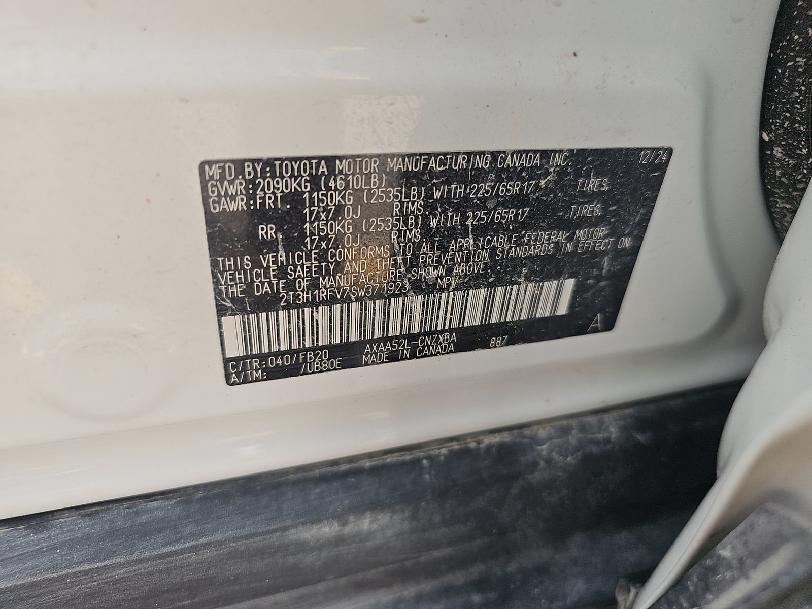 2025 Toyota RAV4 LE FWD