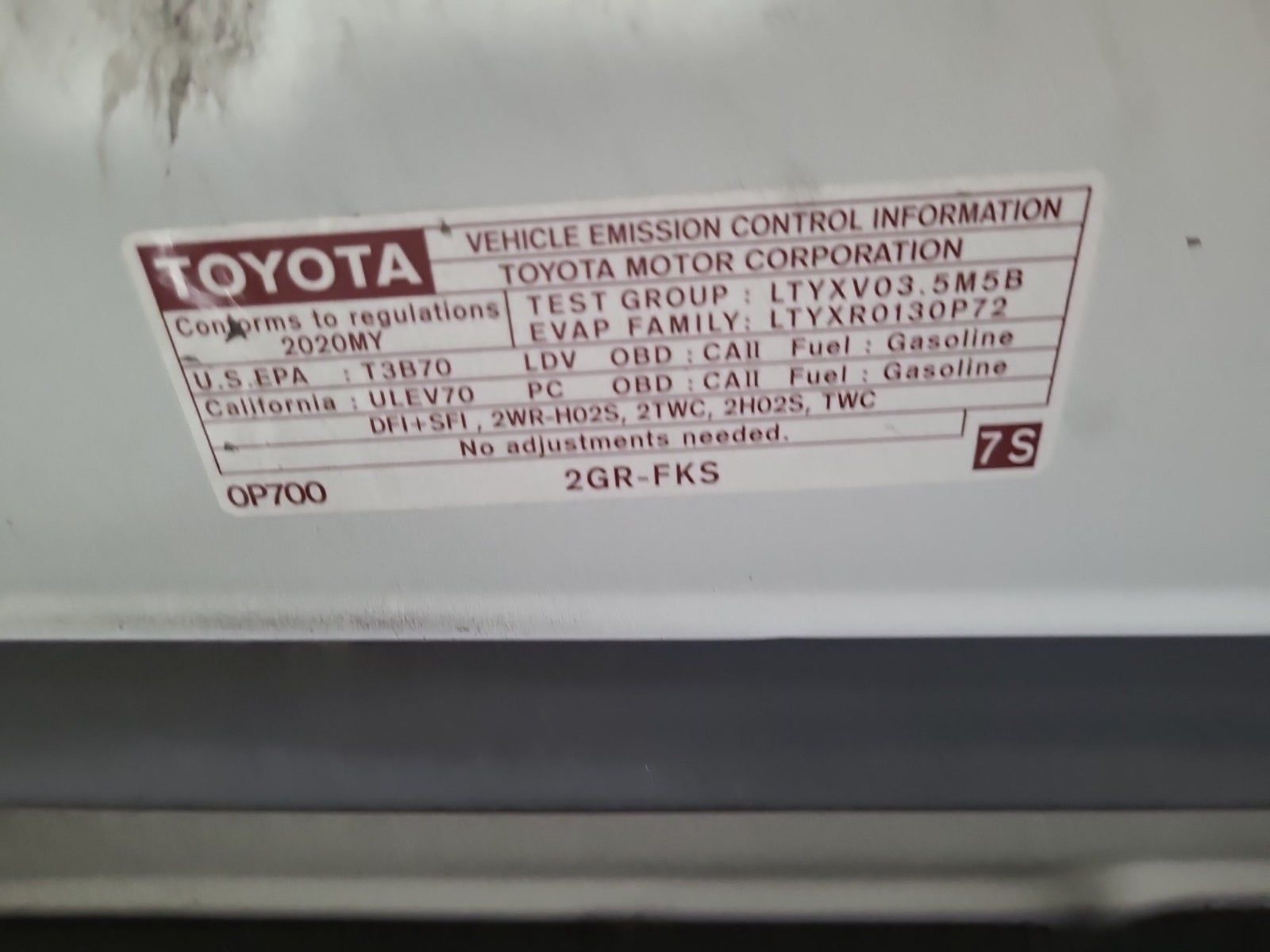 2020 Toyota Camry TRD FWD