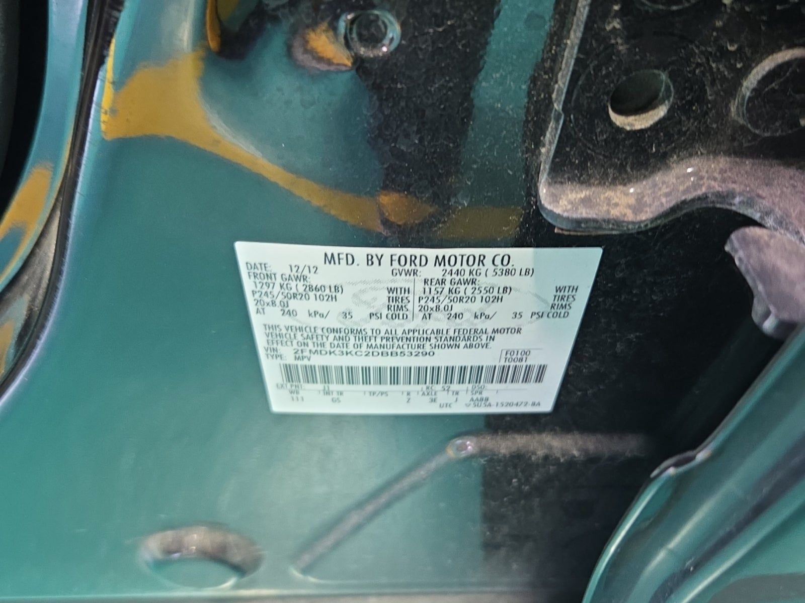 2013 Ford Edge Limited FWD