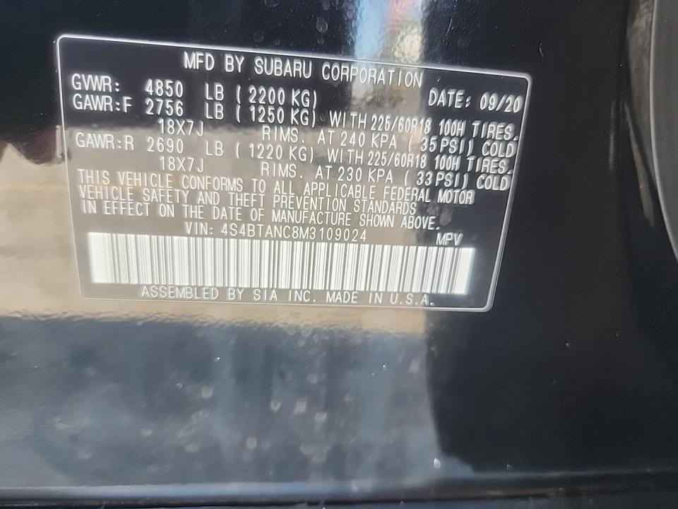 2021 Subaru Outback Limited AWD