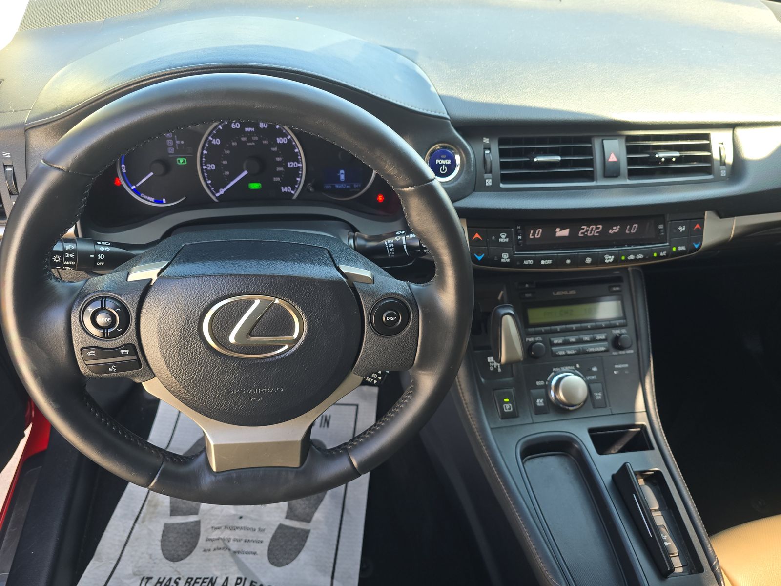 2015 Lexus CT CT 200h FWD