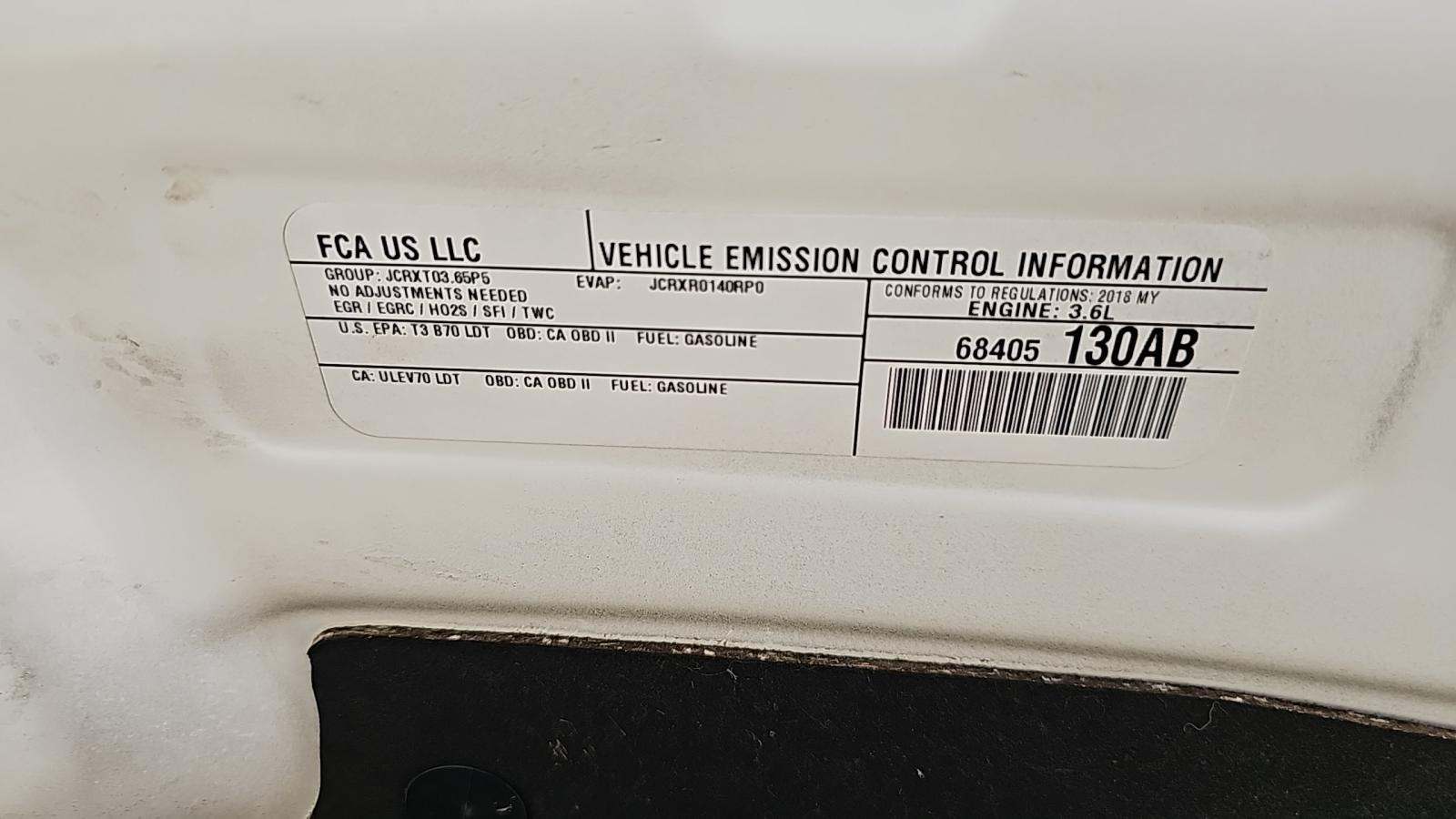 2018 Chrysler Pacifica L FWD