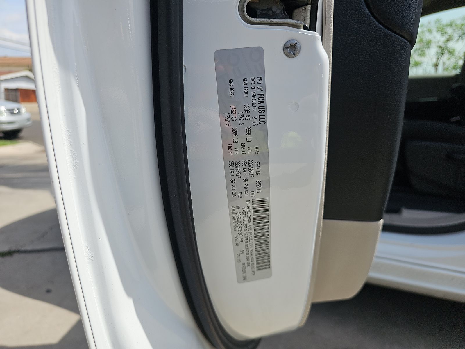 2018 Chrysler Pacifica L FWD