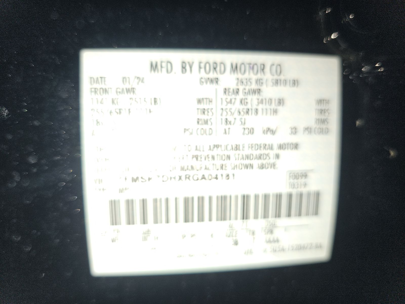 2024 Ford Explorer XLT RWD