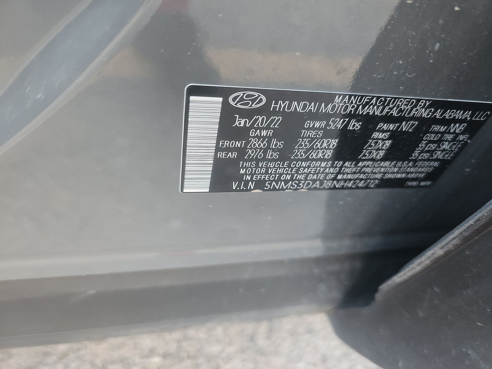 2022 Hyundai Santa Fe SEL AWD