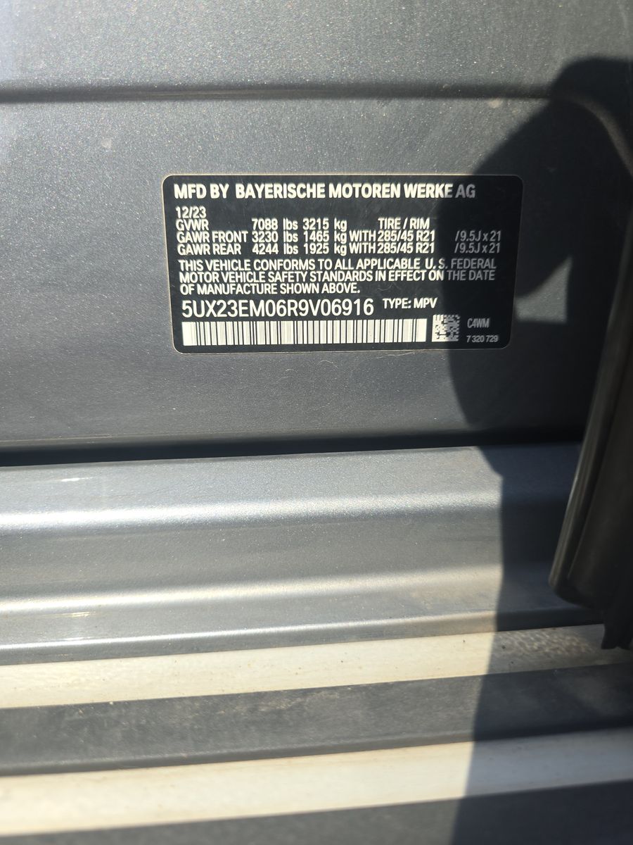 2024 BMW X7 xDrive40i AWD