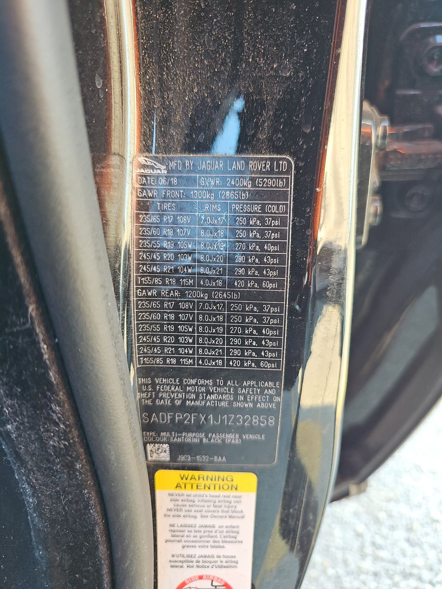 2018 Jaguar E-PACE SE AWD