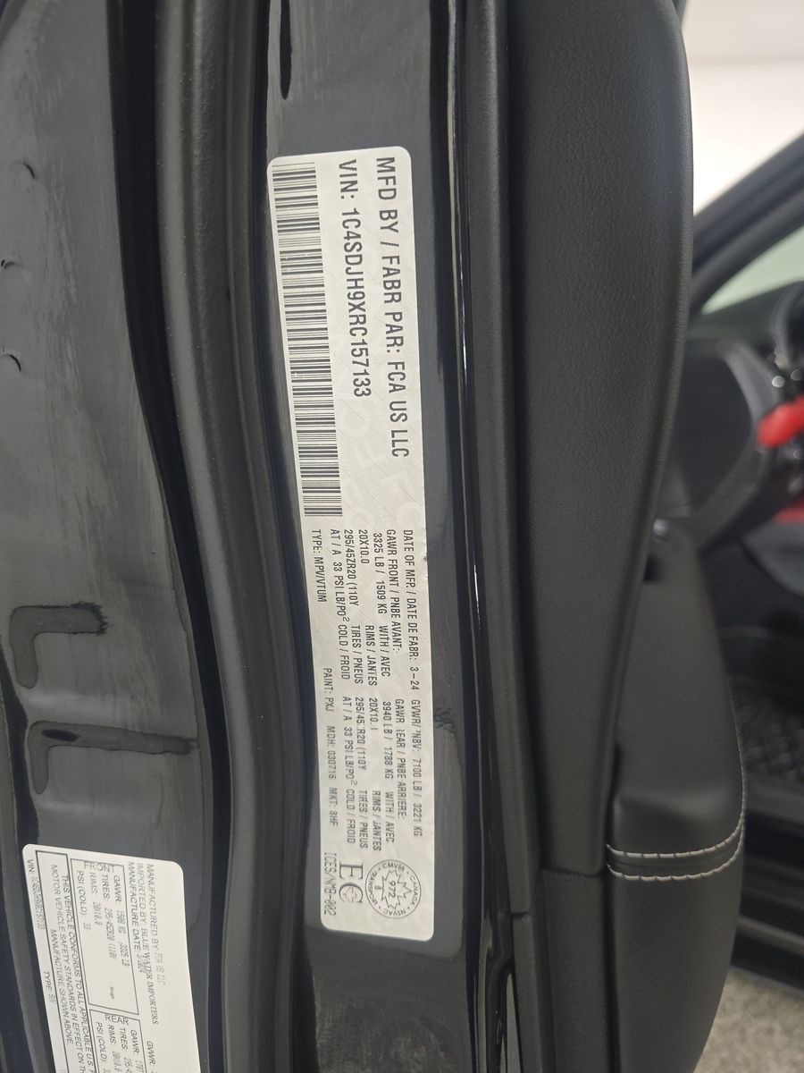 2024 Dodge Durango SRT Hellcat Premium AWD