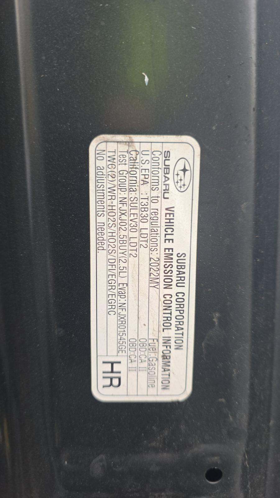 2022 Subaru Forester Touring AWD