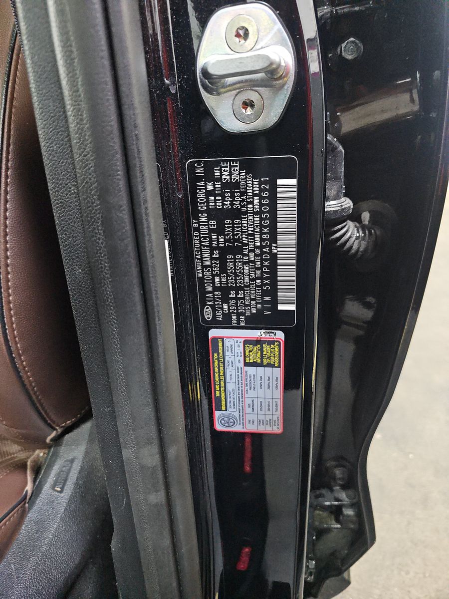 2019 Kia Sorento SX AWD