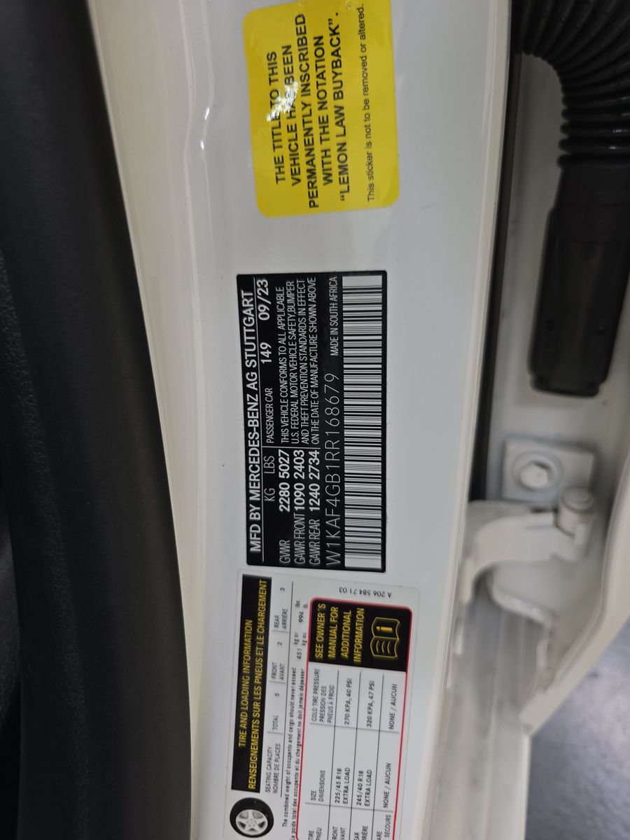 2024 Mercedes-Benz C-Class C 300 RWD