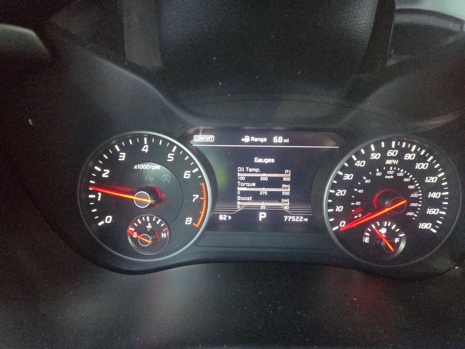 2018 Kia Stinger GT1 RWD