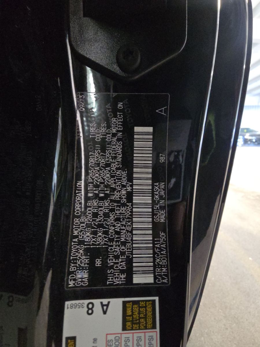 2014 Toyota FJ Cruiser Base AWD