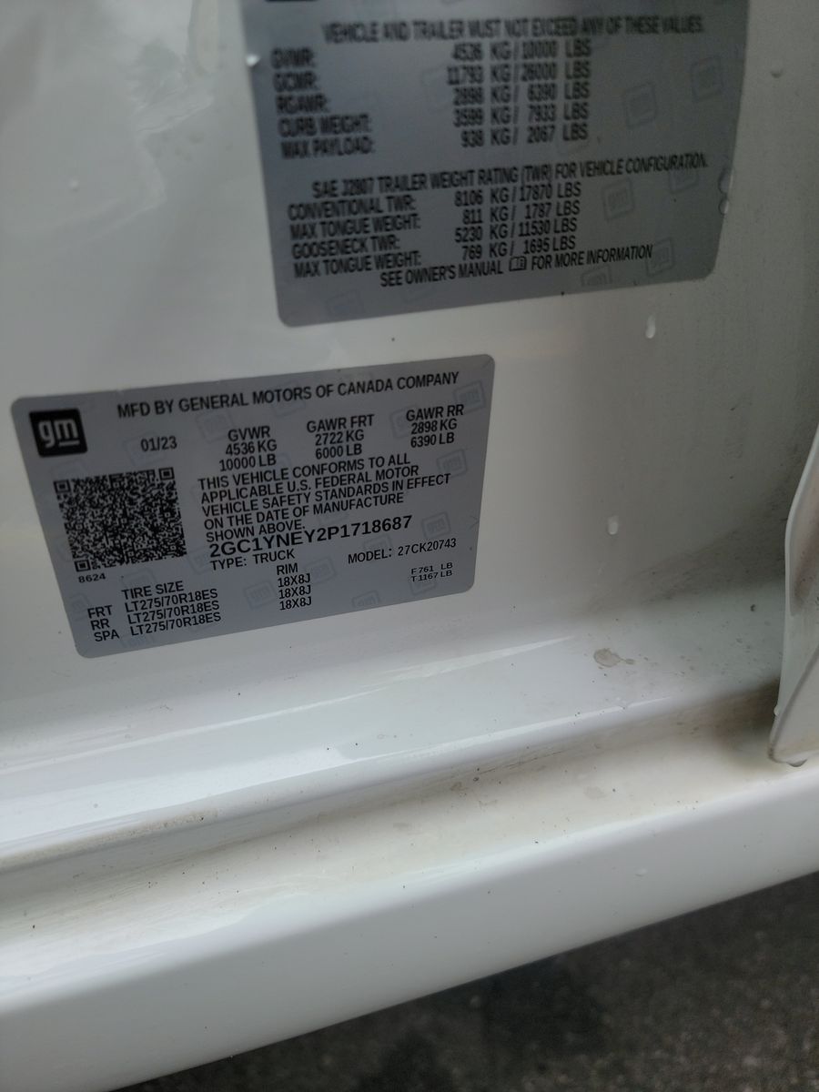 2023 Chevrolet Silverado 2500HD LT AWD