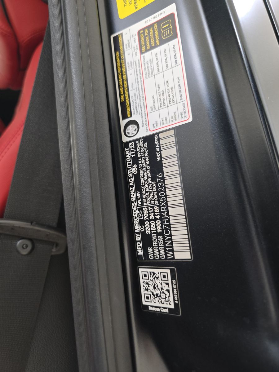 2024 Mercedes-Benz G-Class AMG G 63 AWD