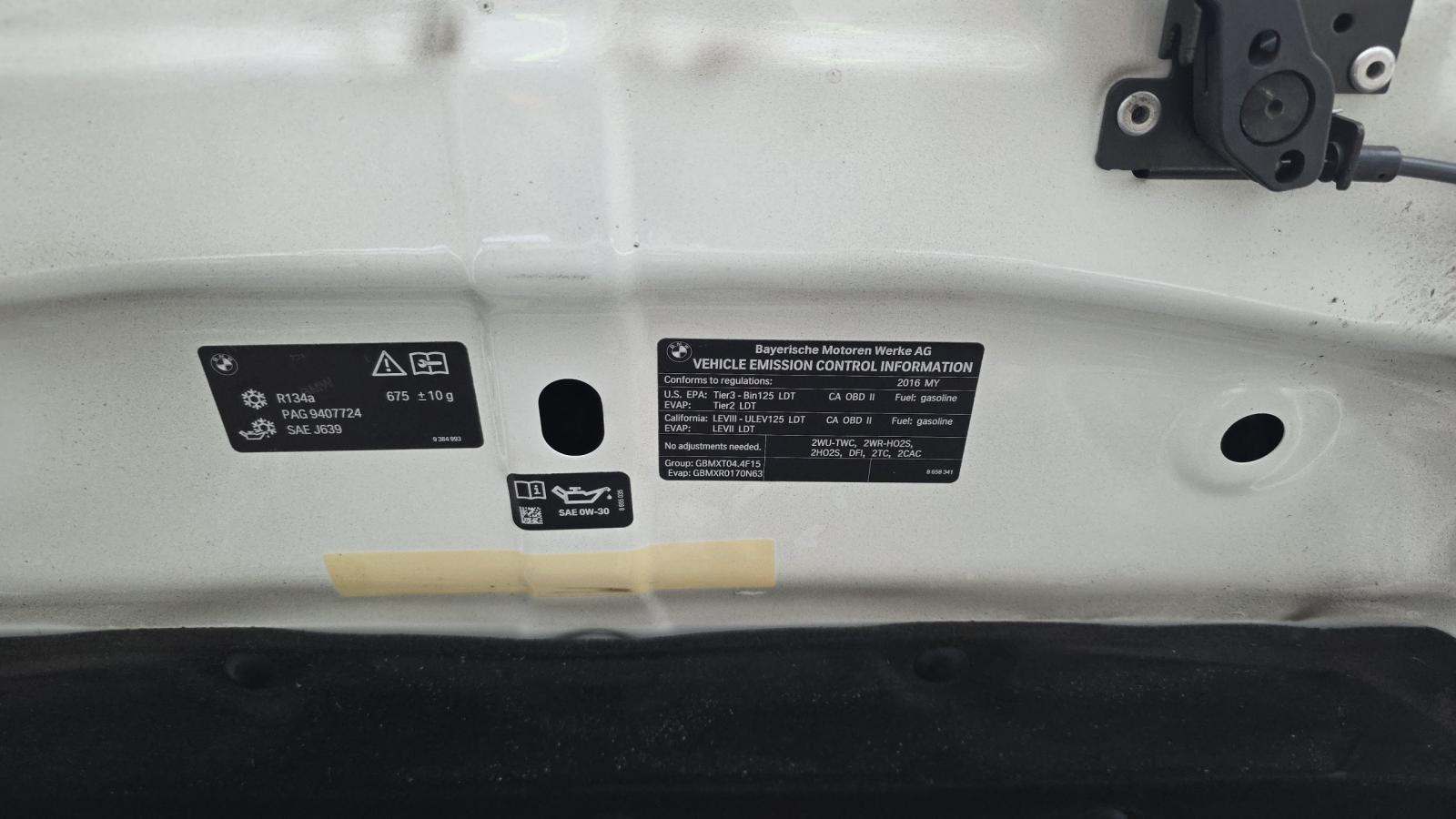 2016 BMW X6 xDrive50i AWD