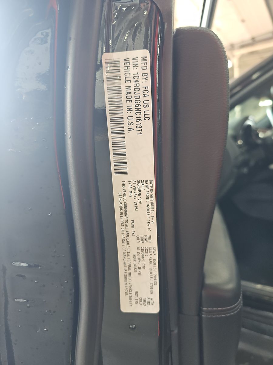 2022 Dodge Durango GT Plus AWD