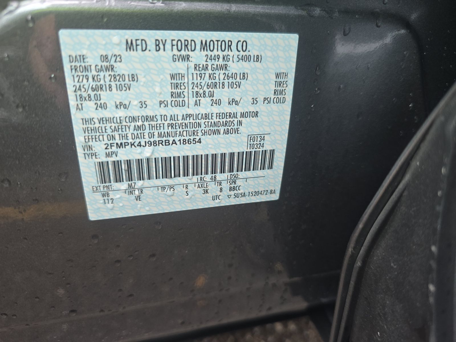 2024 Ford Edge SEL AWD