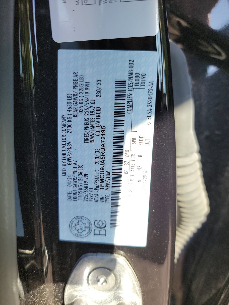 2024 Ford Escape Platinum AWD