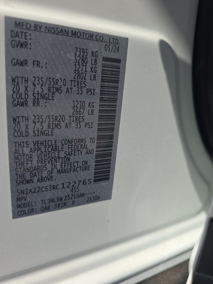 2024 Nissan Murano SL AWD